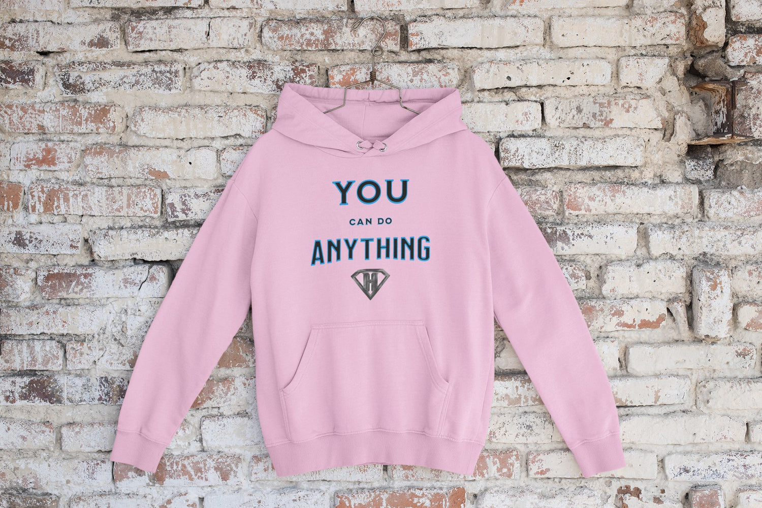 Pink Motivational Hoodies