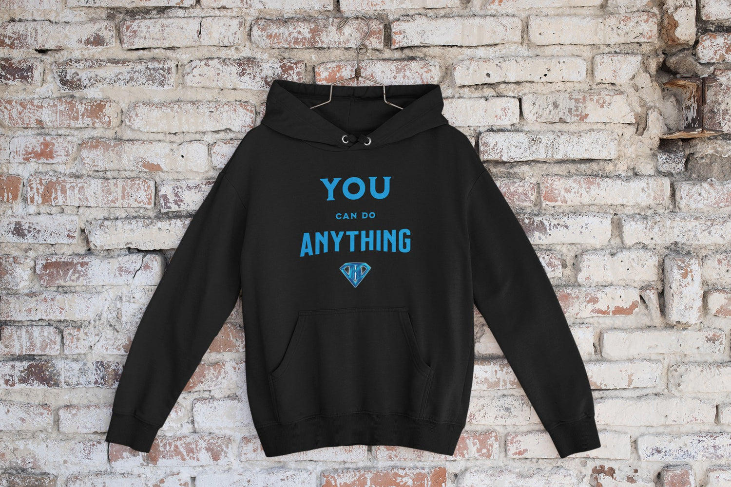 Black Motivational Hoodies