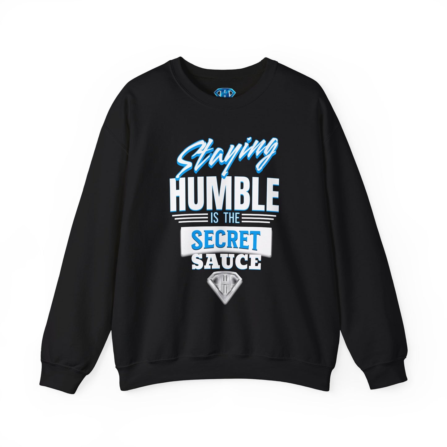 Black "Staying Humble Is The Secret Sauce" Positivity Sweaters