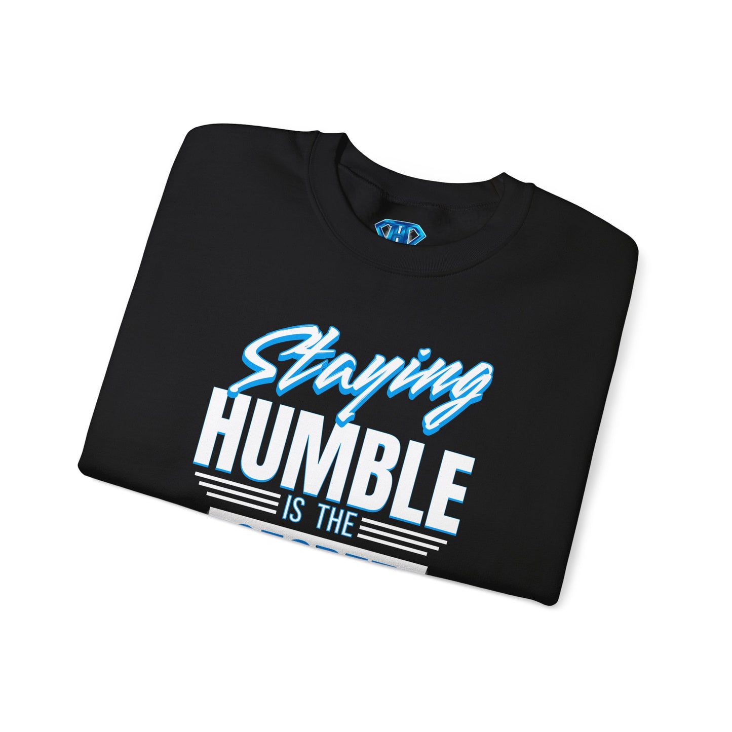 Black "Staying Humble Is The Secret Sauce" Positivity Sweaters