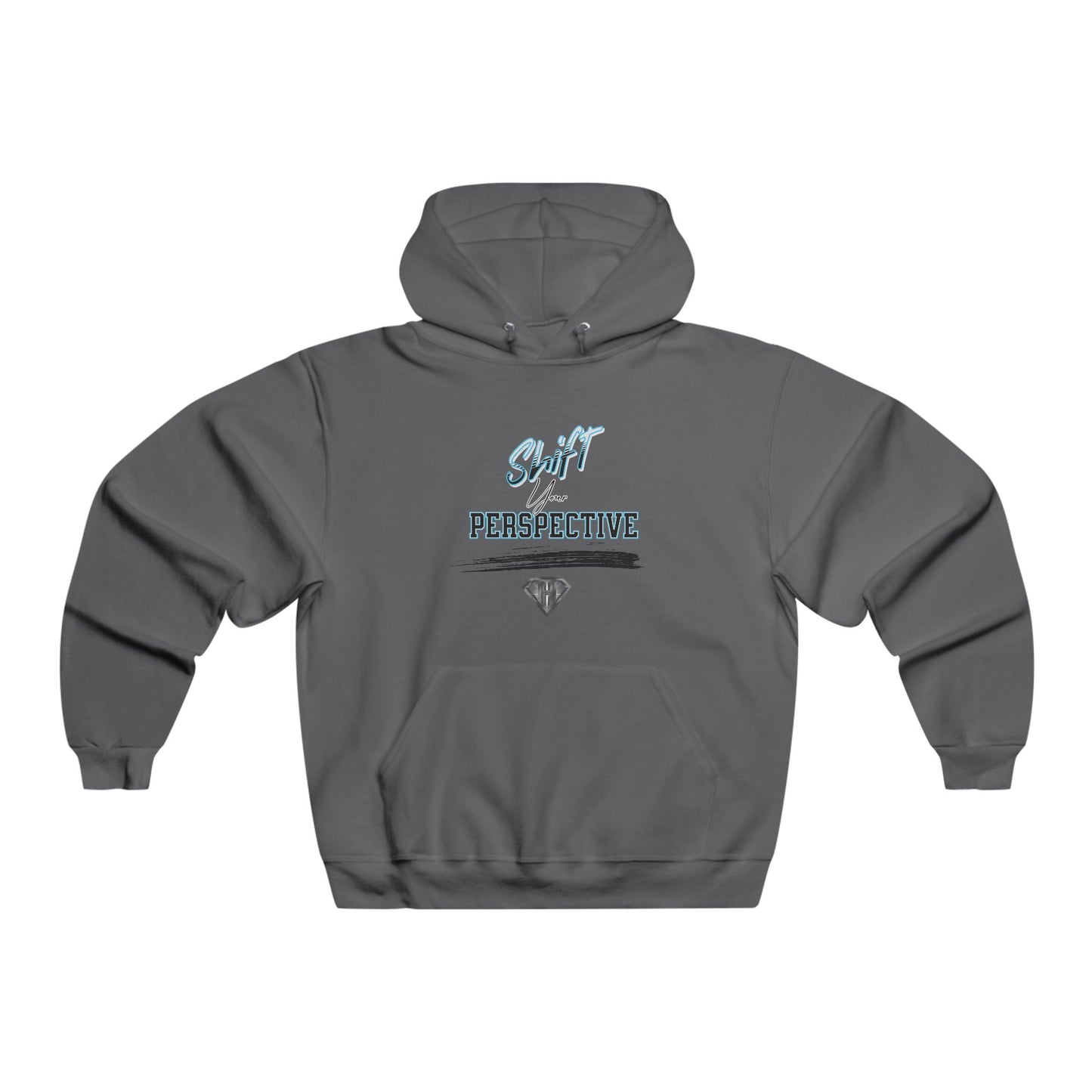 Grey "Shift Your Perspective" Motivational Hoodies