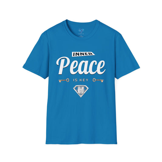 Sapphire "Inner Peace Is Key" Inspirational T-Shirt