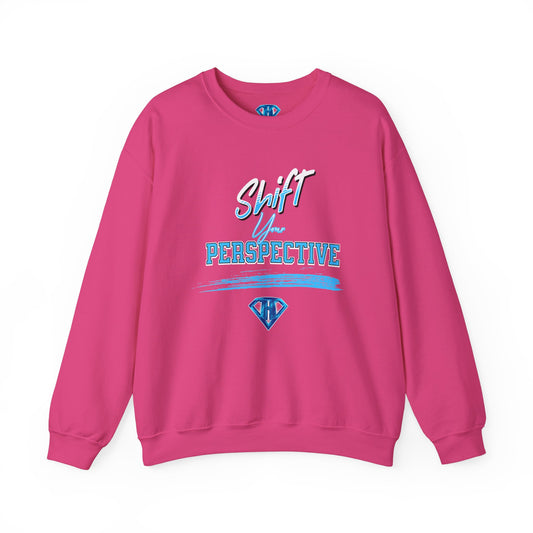 Hot Pink "Shift Your Perspective" Positivity Sweaters