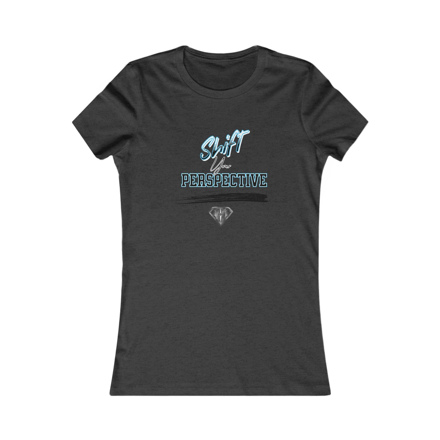 Grey "Shift Your Perspective"  Self Expression Women's Tees