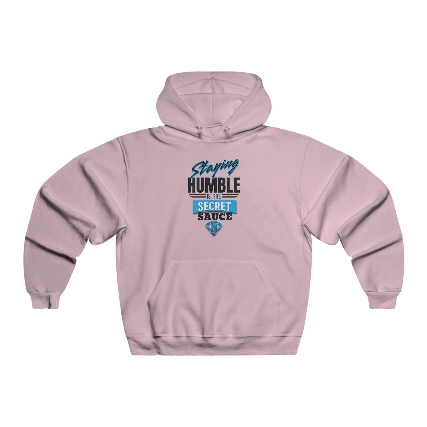 Light Pink "Staying Humble Is The Secret Sauce" Motivational Hoodies