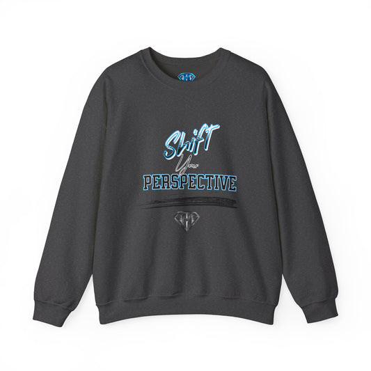 Grey "Shift Your Perspective" Positivity Sweaters