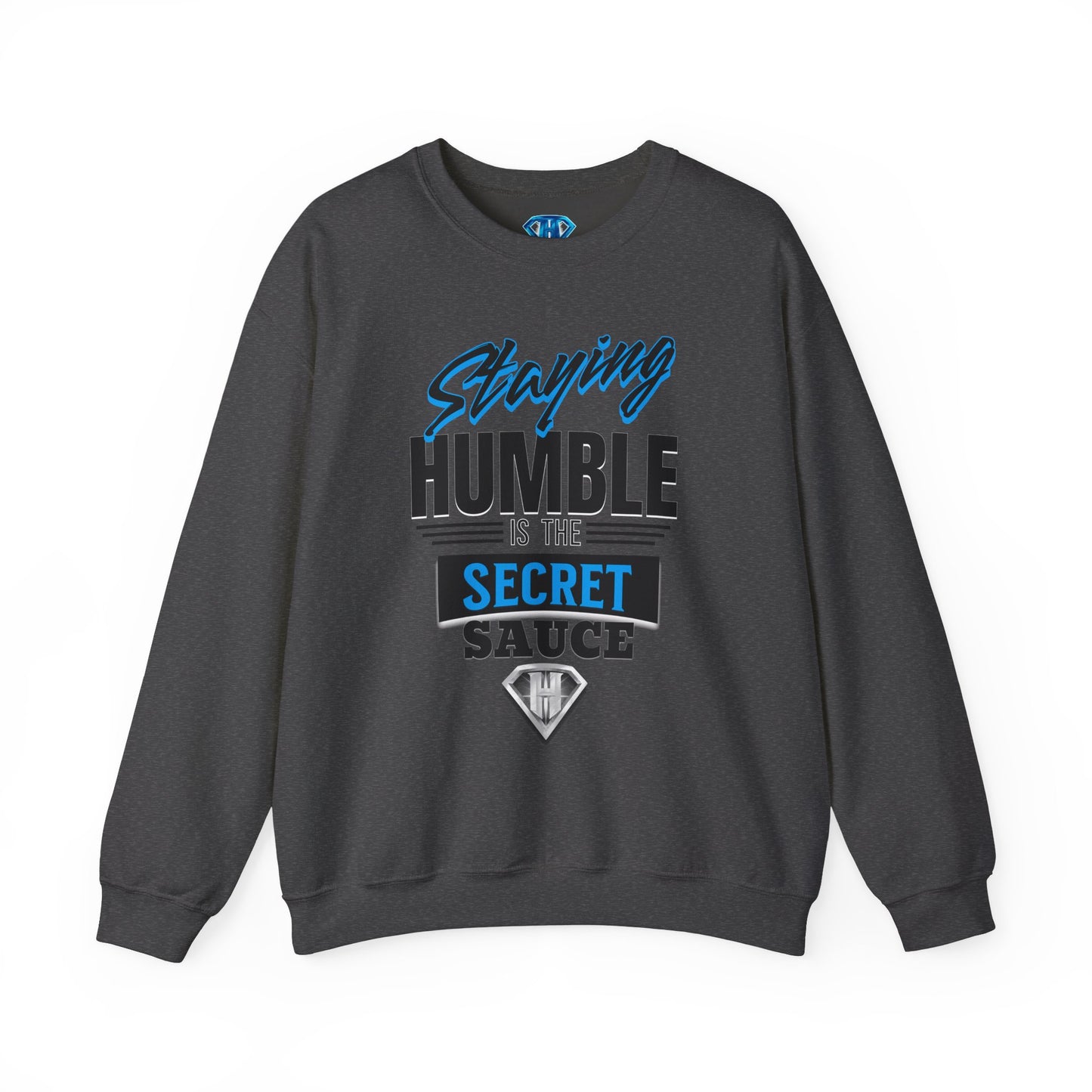 Grey "Staying Humble Is The Secret Sauce" Positivity Sweaters