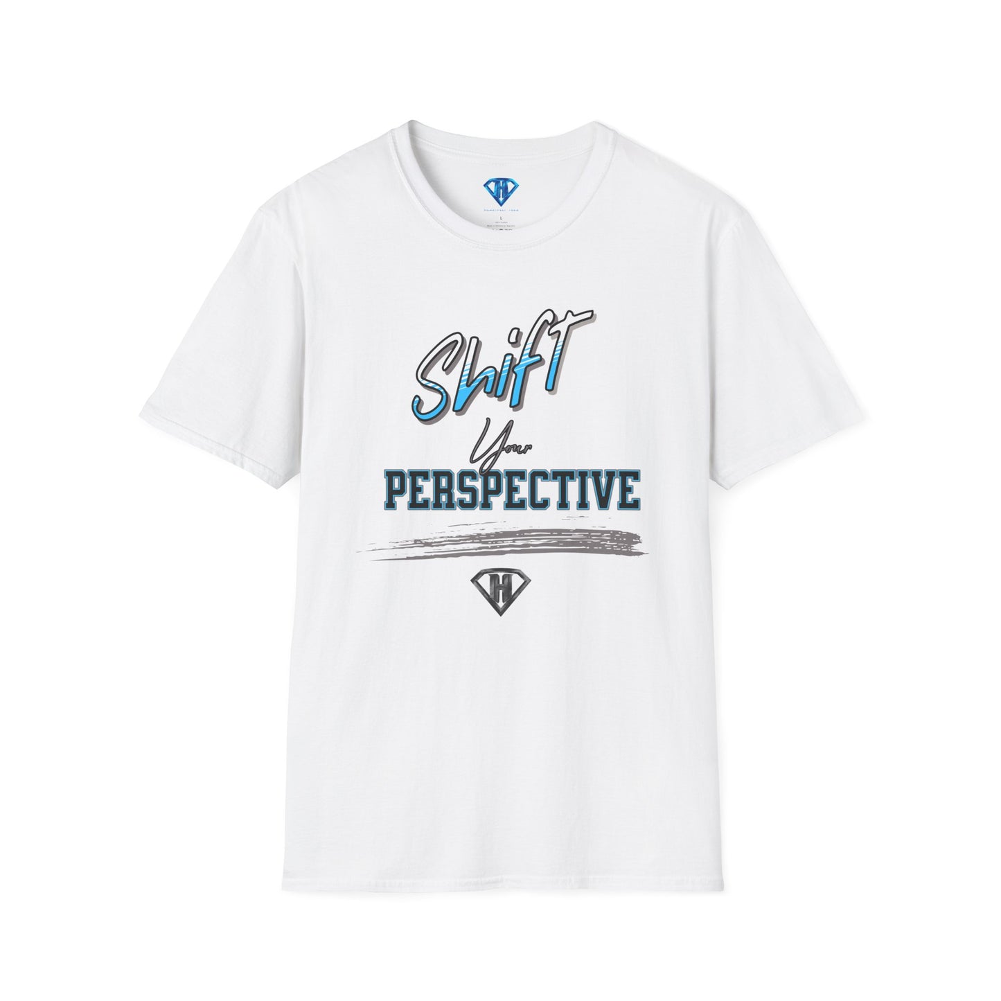 White "Shift Your Perspective" Inspirational T-Shirts