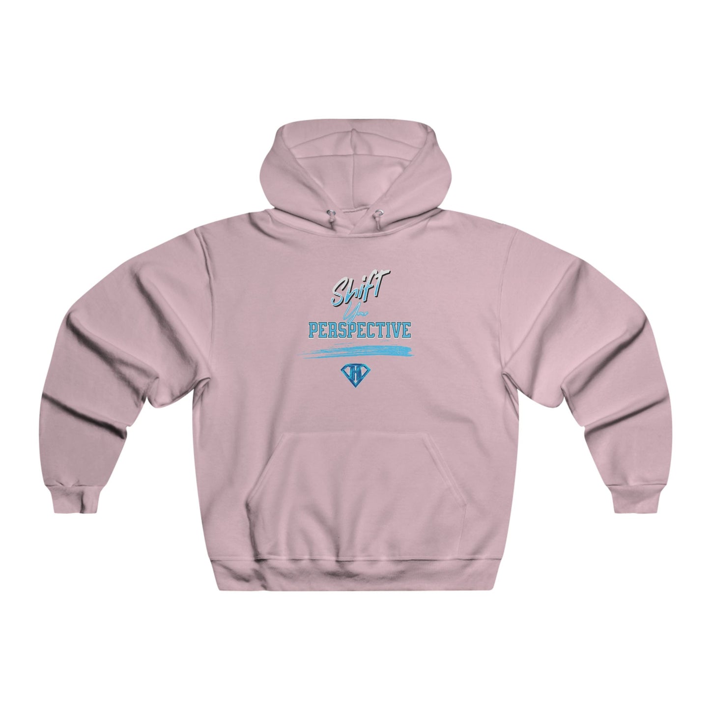 Light Pink "Shift Your Perspective" Motivational Hoodies