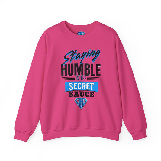 Hot Pink "Staying Humble Is The Secret Sauce" Positivity Sweaters