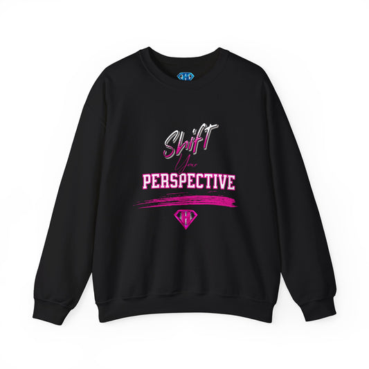 Black & Pink "Shift Your Perspective" Positivity Sweaters