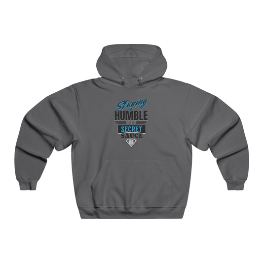 Grey "Staying Humble Is The Secret Sauce" Motivational Hoodies