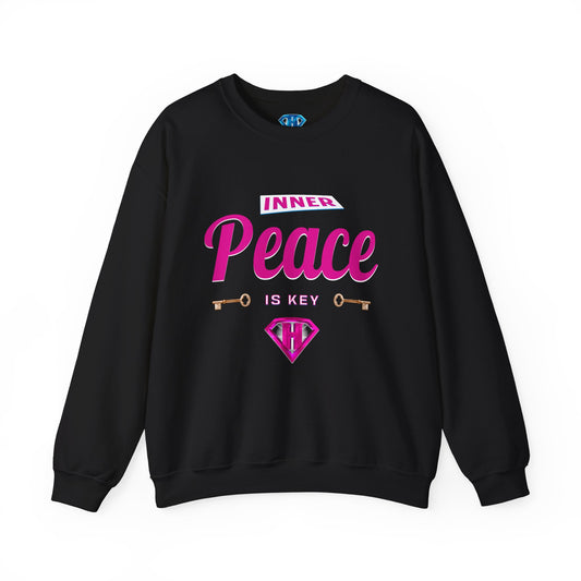 Black & Pink "Inner Peace Is Key" Positivity Sweaters